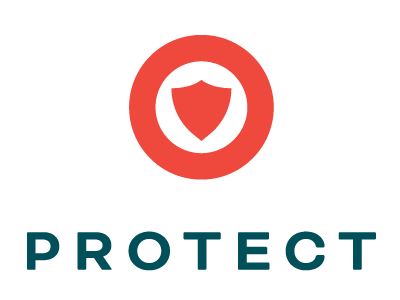 Forte Surfaces Protect text with red icon