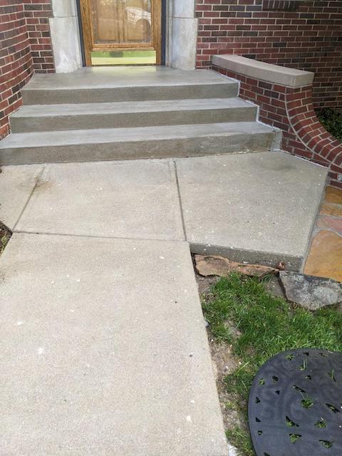 front walkway after forte surfaces cleaning