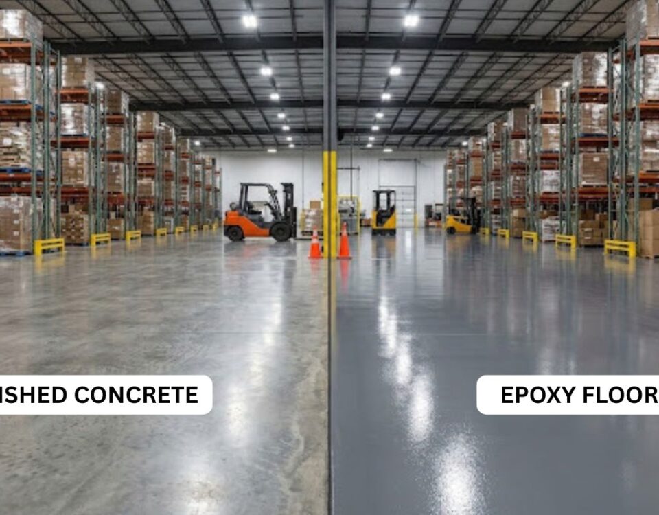 Polished Concrete vs. Epoxy for Warehouse Floors Which Is Better